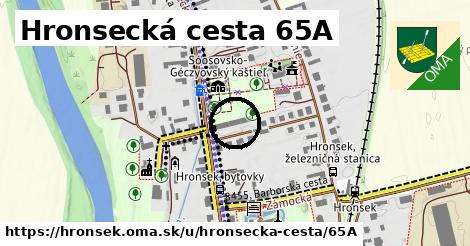 Hronsecká cesta 65A, Hronsek