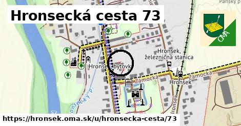 Hronsecká cesta 73, Hronsek