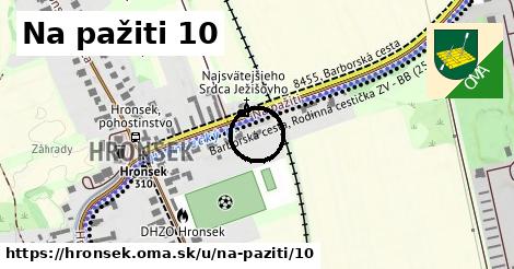 Na pažiti 10, Hronsek