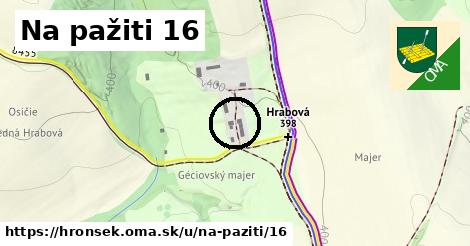 Na pažiti 16, Hronsek