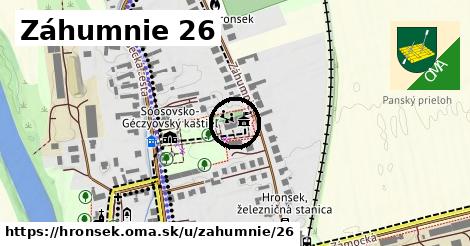 Záhumnie 26, Hronsek