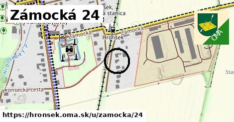Zámocká 24, Hronsek