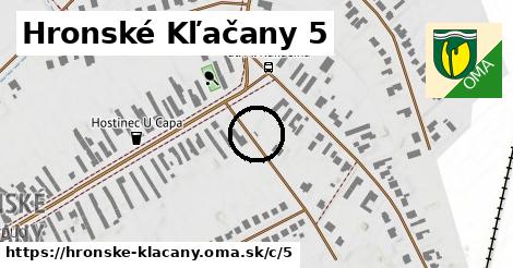 Hronské Kľačany <span class="supisne">5</span>