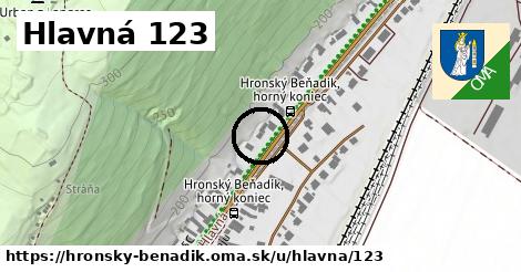 Hlavná 123, Hronský Beňadik