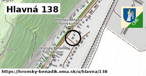 Hlavná 138, Hronský Beňadik