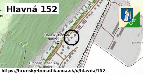 Hlavná 152, Hronský Beňadik