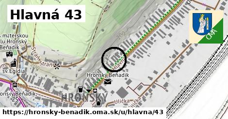 Hlavná 43, Hronský Beňadik