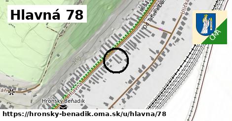 Hlavná 78, Hronský Beňadik