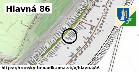 Hlavná 86, Hronský Beňadik