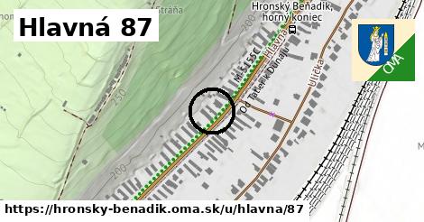 Hlavná 87, Hronský Beňadik