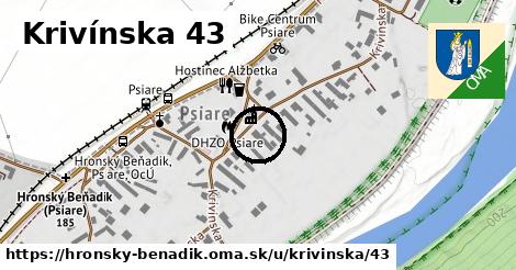 Krivínska 43, Hronský Beňadik