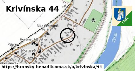 Krivínska 44, Hronský Beňadik