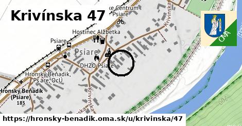 Krivínska 47, Hronský Beňadik