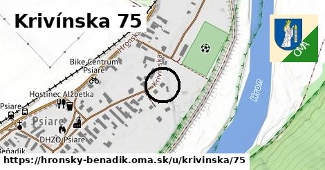 Krivínska 75, Hronský Beňadik