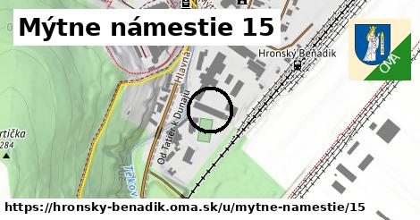 Mýtne námestie 15, Hronský Beňadik