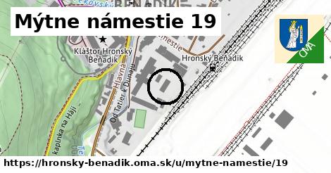 Mýtne námestie 19, Hronský Beňadik