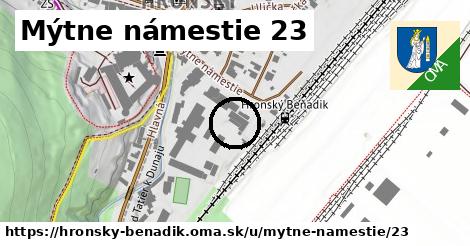 Mýtne námestie 23, Hronský Beňadik