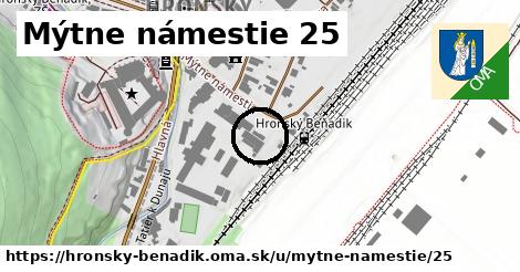 Mýtne námestie 25, Hronský Beňadik