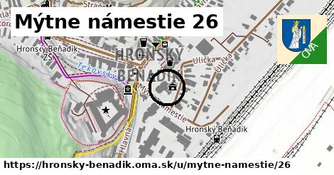 Mýtne námestie 26, Hronský Beňadik