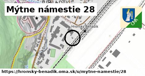 Mýtne námestie 28, Hronský Beňadik