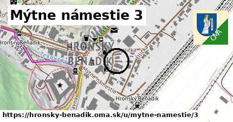 Mýtne námestie 3, Hronský Beňadik