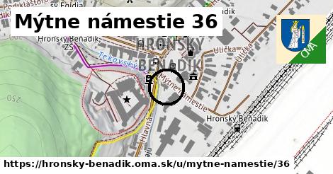 Mýtne námestie 36, Hronský Beňadik