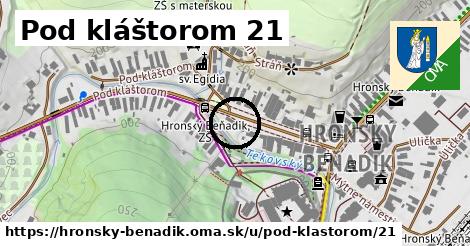 Pod kláštorom 21, Hronský Beňadik