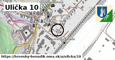 Ulička 10, Hronský Beňadik