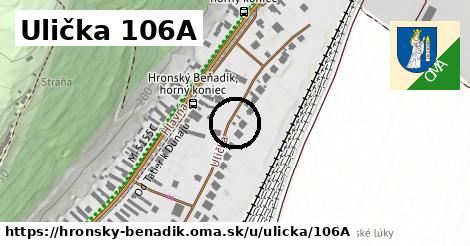 Ulička 106A, Hronský Beňadik