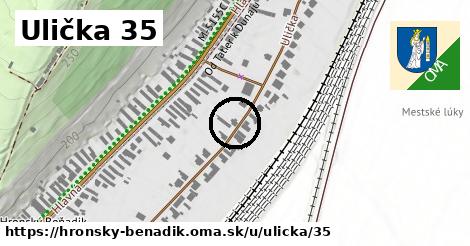 Ulička 35, Hronský Beňadik