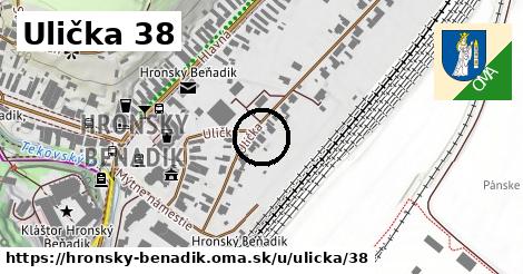 Ulička 38, Hronský Beňadik