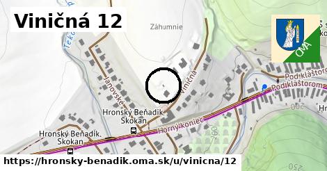 Viničná 12, Hronský Beňadik