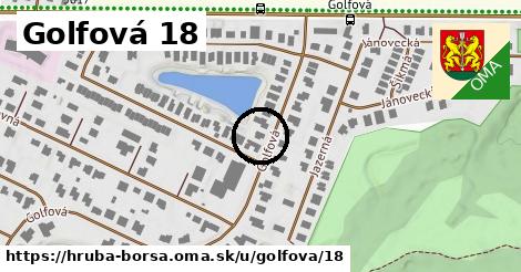 Golfová 18, Hrubá Borša