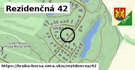 Rezidenčná 42, Hrubá Borša
