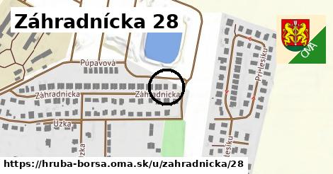 Záhradnícka 28, Hrubá Borša