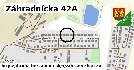 Záhradnícka 42A, Hrubá Borša
