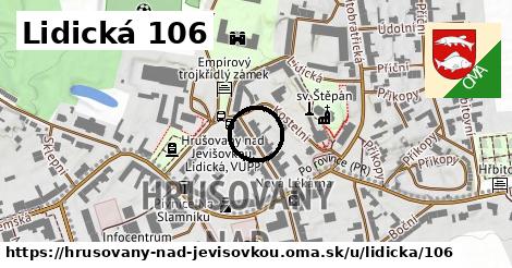 Lidická 106, Hrušovany nad Jevišovkou