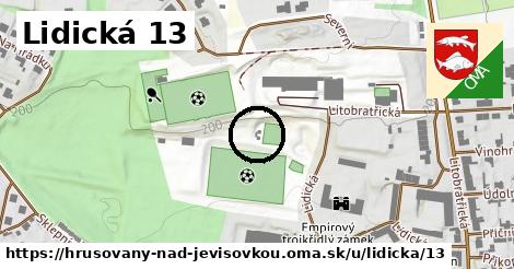 Lidická 13, Hrušovany nad Jevišovkou