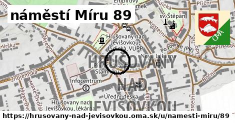 náměstí Míru 89, Hrušovany nad Jevišovkou