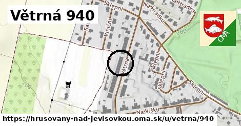 Větrná 940, Hrušovany nad Jevišovkou