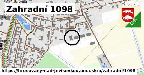 Zahradní 1098, Hrušovany nad Jevišovkou