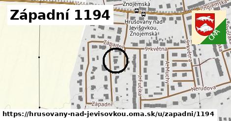 Západní 1194, Hrušovany nad Jevišovkou