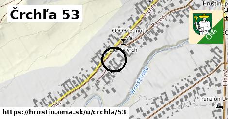 Črchľa 53, Hruštín