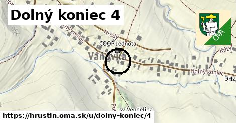 Dolný koniec 4, Hruštín