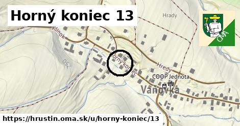 Horný koniec 13, Hruštín