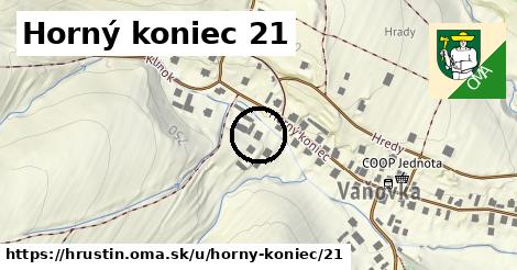 Horný koniec 21, Hruštín