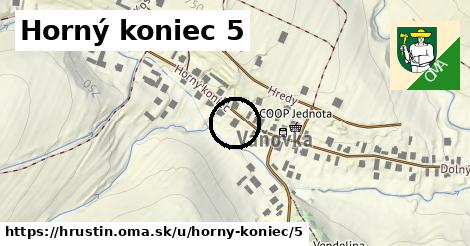 Horný koniec 5, Hruštín