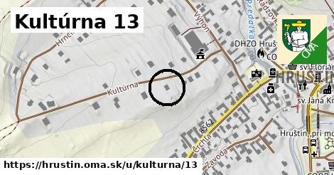 Kultúrna 13, Hruštín