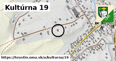 Kultúrna 19, Hruštín