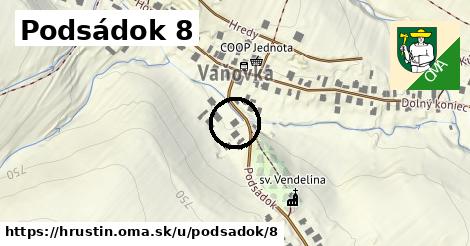 Podsádok 8, Hruštín